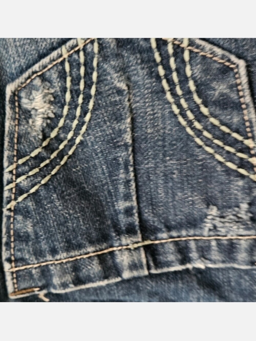 Hollister Women's Blue Denim Skirt Mini Low Rise Y2k Jean Skirt - Picture 8 of 11